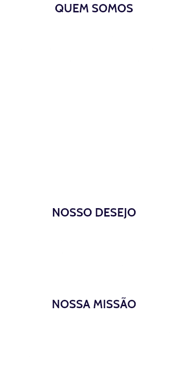 QUEM SOMOS Nossa empresa é especializada em desembaraço aduaneiro, fretes internacionais, marítimos e aéreos, transporte terrestre, armazenagem e distribuição. Nossas estruturas de negócios estão localizadas na cidade de São Paulo e também no Porto de Santos. Temos mais de 25 anos de experiência no mercado sendo 14 anos como prestadores de serviços NOSSO DESEJO Ser reconhecido nos mercados nacional e internacional pela qualidade de nossos serviços e resultados alcançados pelos clientes. NOSSA MISSÃO Servir cada um de nossos clientes como se fossem únicos, oferecendo serviço personalizado e seguindo os padrões de cada empresa. 